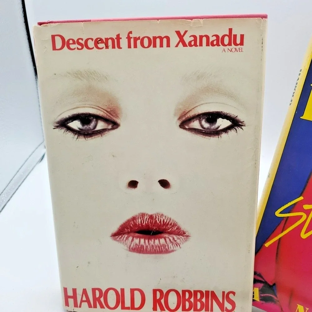 The Storyteller Harold Robbins Vintage 1985 Descent from Xanadu Erotic PB‎ lot 2